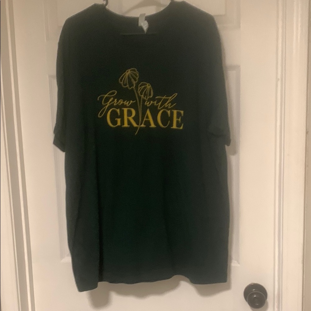 Black and Gold Graphic Polo Tee Short Sleeve